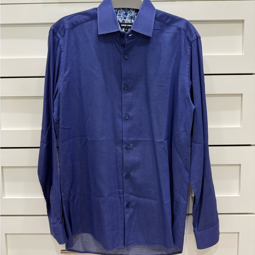 Jared Lang Men’s Long Sleeve Dress Shirt